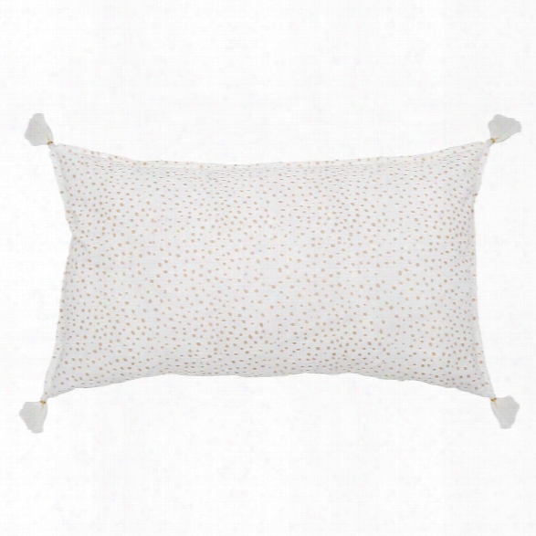 Dot Hand Blocked Pillow In Various Colors Design By Pom Pom At Home