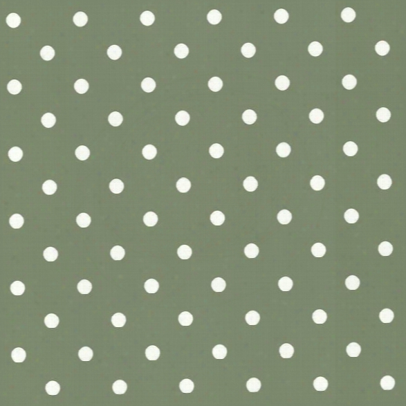 Dots On Dots Wallpaper In Deep Green And White From The Magnolia Home Collection By Joanna Gaines