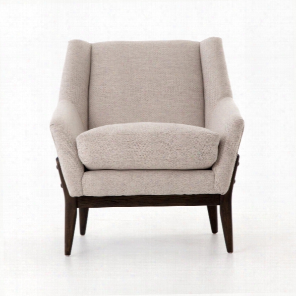 Dottie Club Chair In Noble Platinum