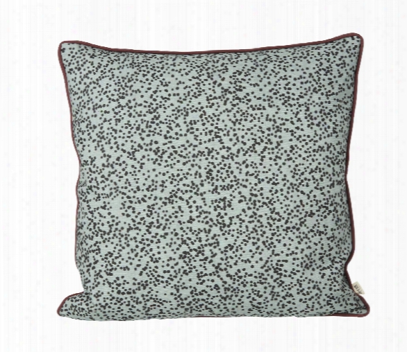 Dotty Cushion In Dusty Blue Design By Ferm Living