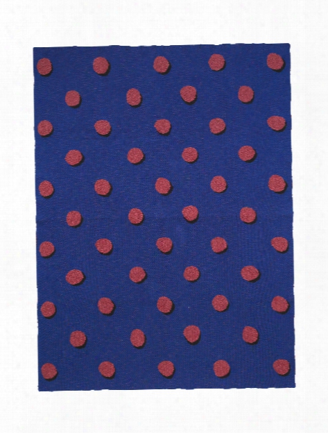 Double Dot Blanket In Blue Design By Ferm Living