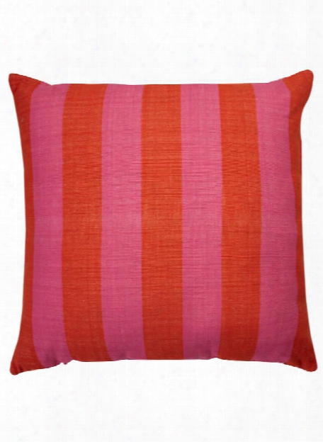 Double Stripe Yorkville Pillow In Maraschino Design By Kate Spade