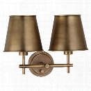Aiden Double Wall Sconce design by Jonathan Adler