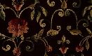 Aldersgate Floral Trail Wallpaper in Browns, Greens, and Reds design by Carl Robinson