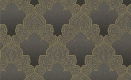 Damask Filigree Wallpaper in Metallic and Neutrals design by Seabrook Wallcoverings