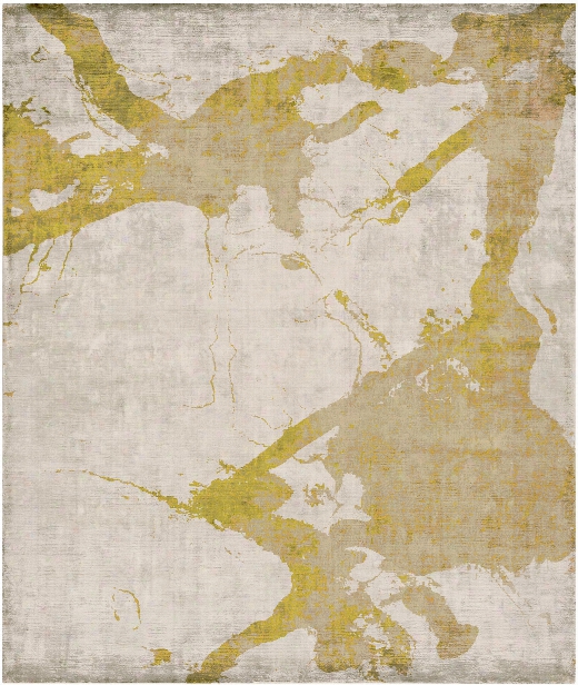 Eastern Side Of Nanjing Hand Knotted Rug I N Yellow Design By Second Studio