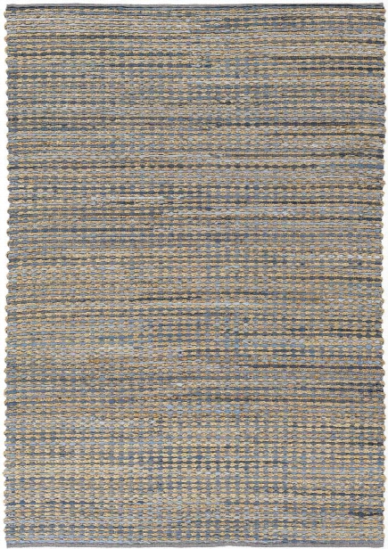 Easton Collection Hand-woven Area Rug In Blue, Tan, & Grey Design By Chandra Rugs