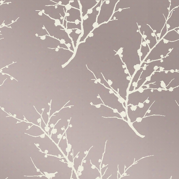 Edie Self Adhesive Wallpaper In Champagne Design By Tempaper