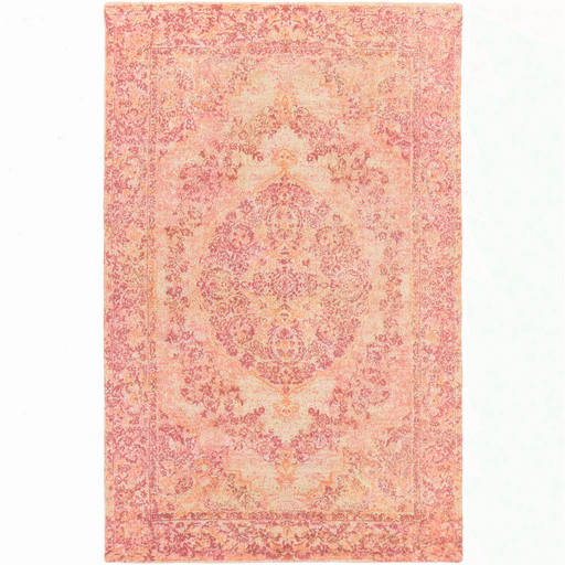 Edith Rug In Neutral & Pink Design By Surya