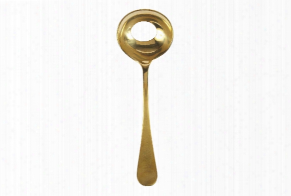 Egg Spoon In Solid Brass Design By Sir/madam