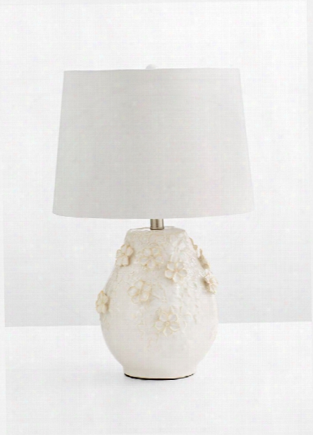 Eire Table Lamp In Off White Design By Cyan Design