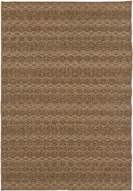 Elements Outdoor Rug In Beige & Camel Design By Candice Olson