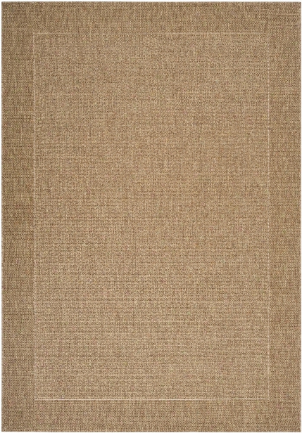 Elementsoutdoor Rug In Camel & Dark Brown Design By Candice Olson