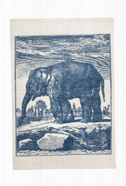 Elephant Etching Bath Mat Dssign By Thomas Paul