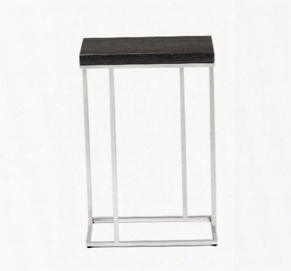 Elijah Rectangular Drink Table In Smoked Grey Oak Design By Interlude Home