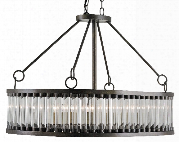 Elixir Rectangular Chandelier Design By Currey & Company