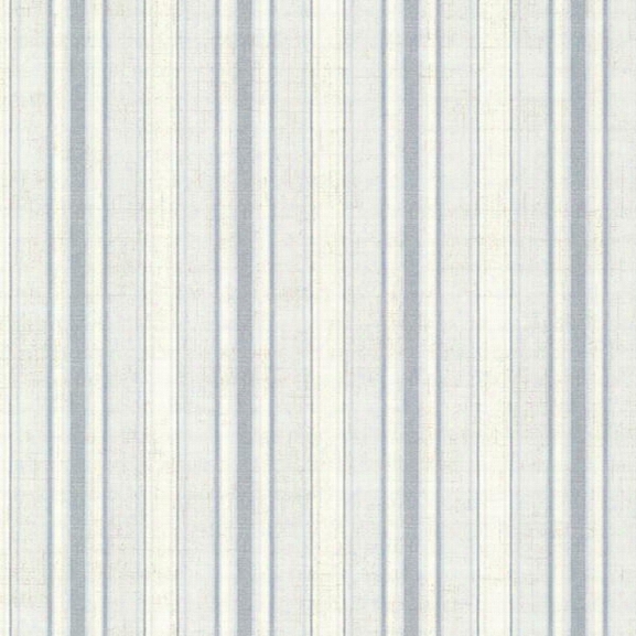 Ellsworth Denim Sunny Stripe Wallpaper From The Seaside Living Collection By Brewster Home Fashions