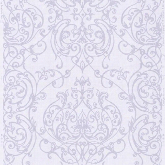 Empress Damask Wallpaper In Lilac From The Elegance Collection By Graham & Brown