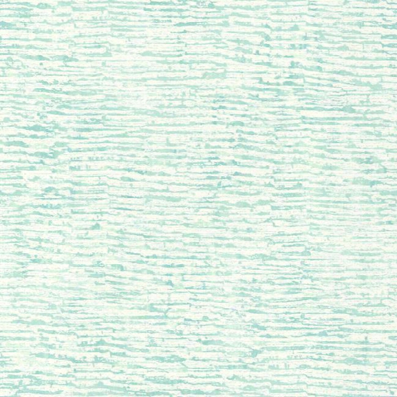 Encaustic Wallpaper In Aqua Design By Carey Lind For York Wallcoverings