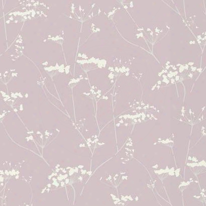 Enchanted Wallpaper In Metallic Pink Design By York Wallcoverings