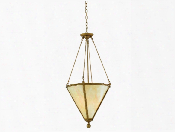 Epiphany Pendant In Brass Design By Currey & Company