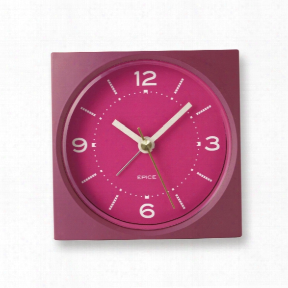 Epise Alarm Clock In Pink Design By Lemnos