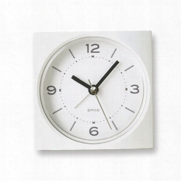 Epise Alarm Clock In White Design By Lemnos