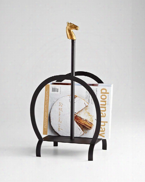 Equestrian Magazine Rack Design By Cyan Design