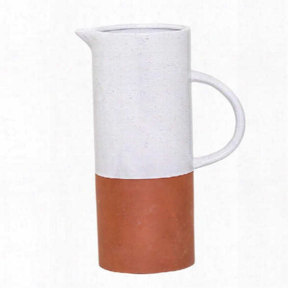 Evelyse Terra Cotta Pitcher Design By Bd Edition