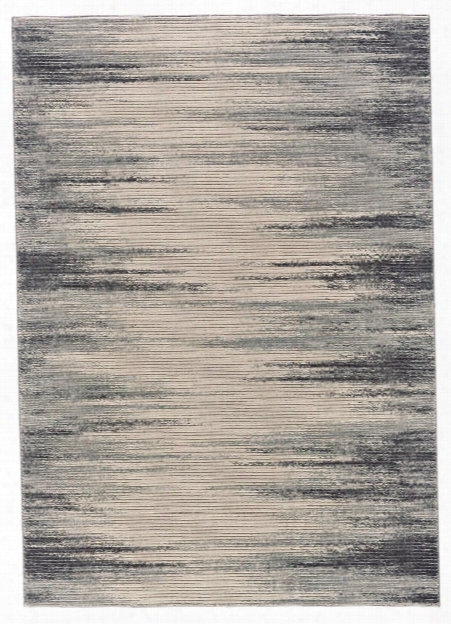 Expression Rug In Ivory & Charcoal Design By Bd Fine