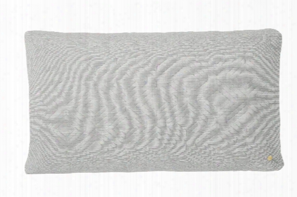 Extra Large Quilt Cushion In Light Grey Design By Ferm Living