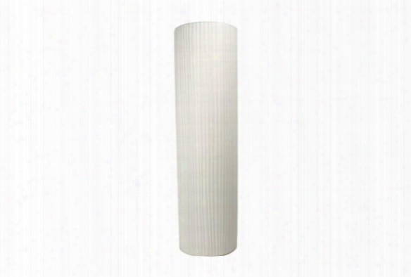 Extra Large Taroudant Vase In White Stripe Texture Design By Canvas