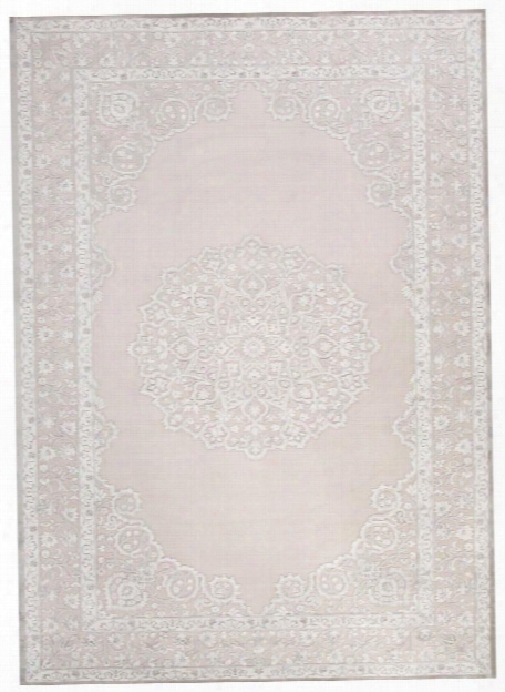 Fables Rug In Bright White & Neutral Grey Design By Jaipur