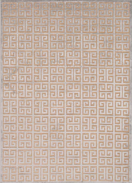 Fables Rug In Pebble & Celestial Blue Design  By Jaipur