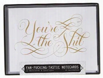 Fan-fucking-tastic Notecards By Calligraphuck