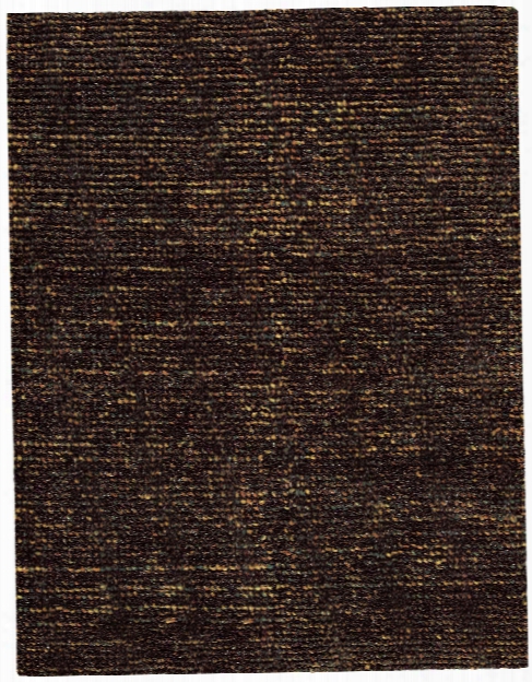 Fantasia Collection Wool Blend Area Rug In Brown Design By Nourison