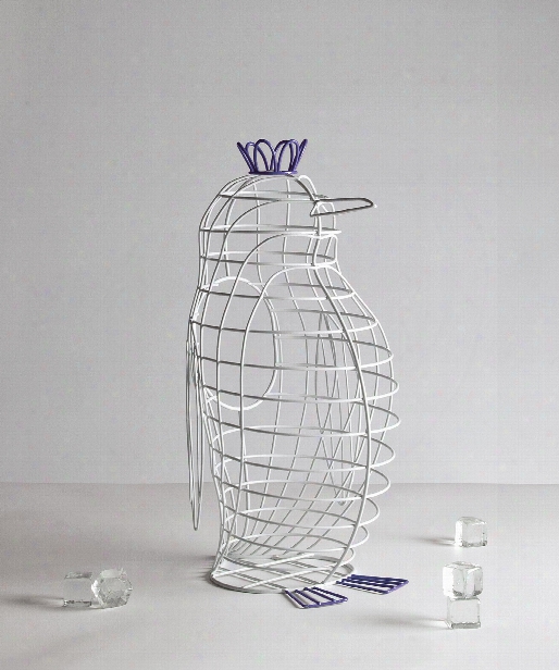 Fantastico Domestico Penguin Basket Design By Seletti