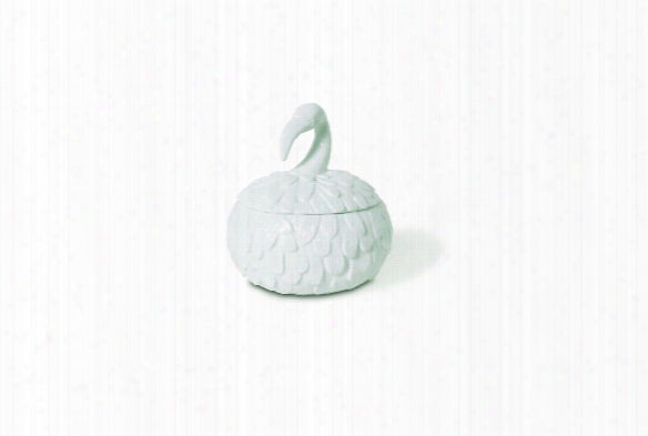 Feathered Nest Flamingo Ceramic Canister Design By Imm Living
