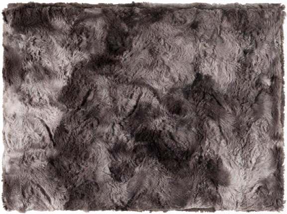 Felina Throw Blankets In Black Color By Surya