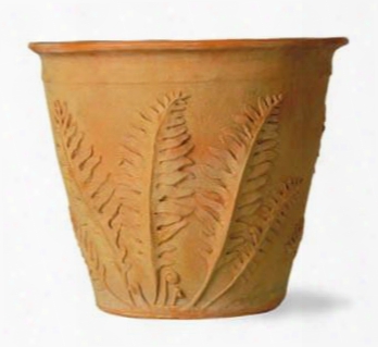 Fern Planter In Terracotta Finish Design By Capital Garden Products