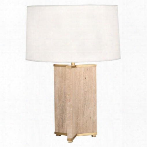 Fineas Travertine Stone Table Lamp Design By Jonathan Adler