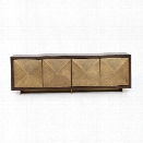 Enzo Sideboard in Polished Brass