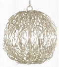 Eventide Sphere Chandelier design by Currey & Company