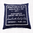 Faribault Logo Wool Pillow Case design by Faribault