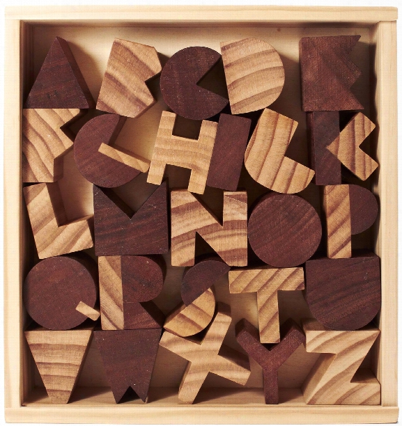 Alphabet Blocks Design By Areaware