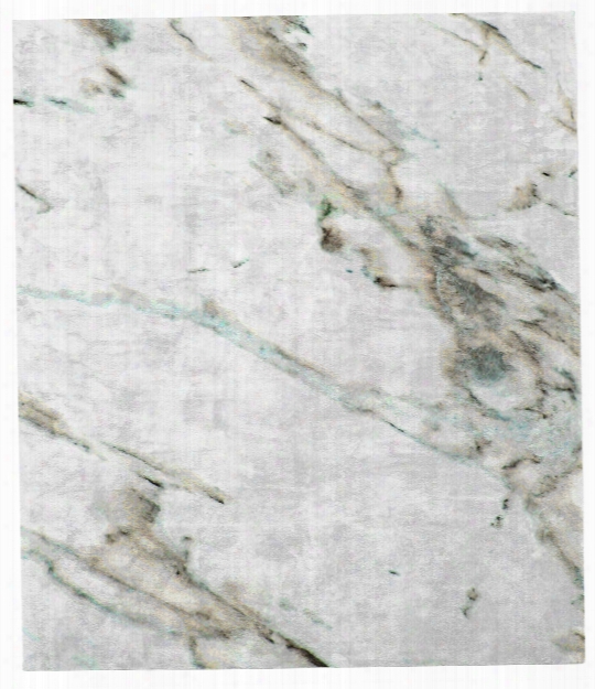 Altavilla Milicia Hand Knotted Rug In Green Design By Second Studio