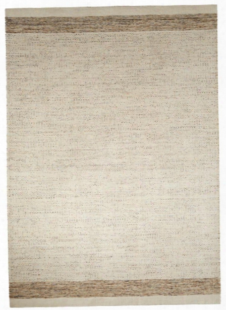 Alton Rug In Pristine & Silver Mink Design By Jaipur