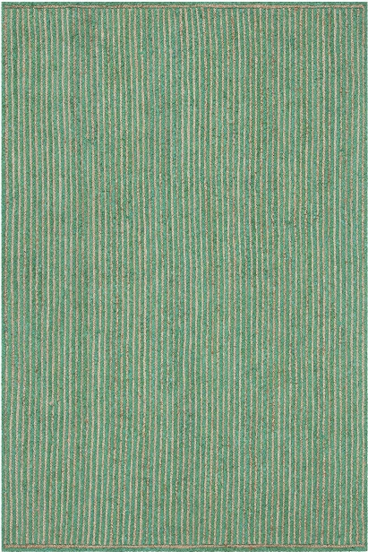 Alyssa Collection Hand-woven Area Rug In Dark Green & Natural Design By Chandra Rugs