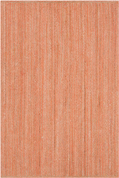 Alyssa Collection Hand-woven  Area Rug In Orange & Natural Design By Chandra Rugs