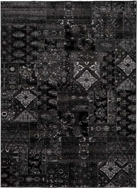 Amadeo Rug In Black & Camel Design By Surya